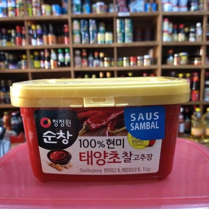 

Tersedia Daesang/ Chung Jung One Gochujang/ Hot Pepper Sauce 1kg