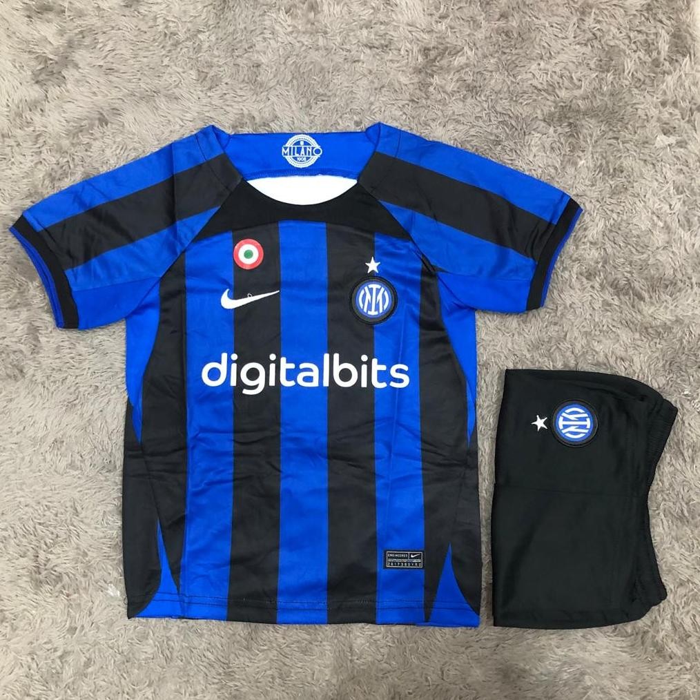 Ready Jersey Kids ( Anak-Anak ) Inter Milan Home 2022-2023 Go Thailand