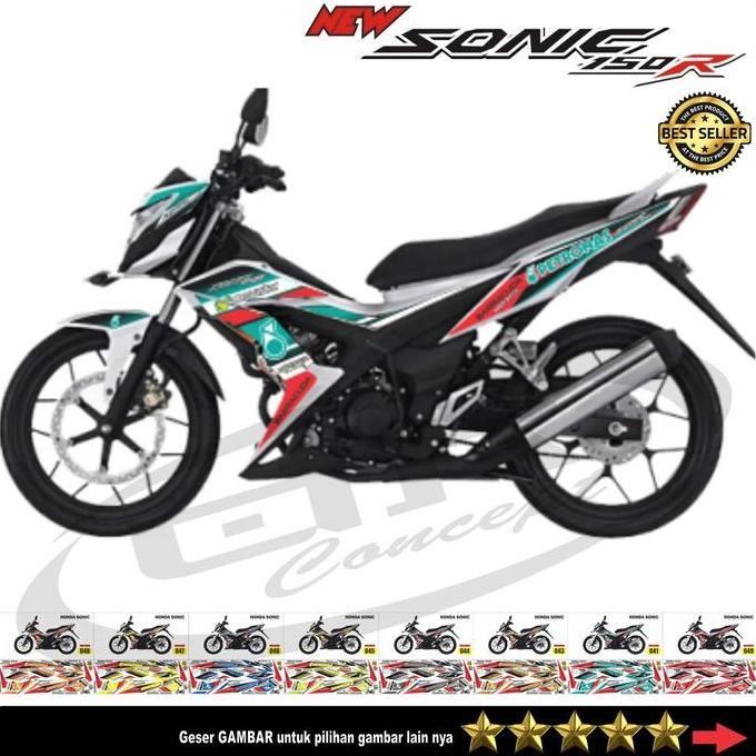 PROMO Striping Honda SONIC 150R Variasi Petronas Stiker Motor Sticker Decal