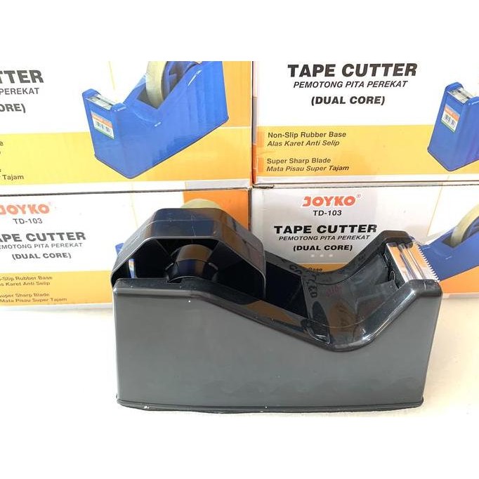 

ready TAPE CUTTER ISOLASI SELOTIP DUAL CORE / DISPENSER TAPE KUALITAS BAGUS