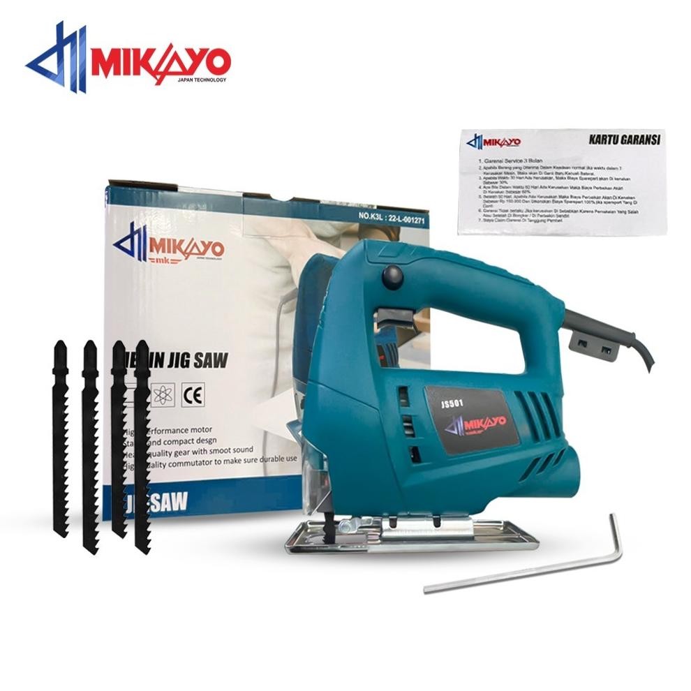NEW NEW BOSCH MESIN JIGSAW (free mata jigsaw 5 pcs) Mesin Jigsaw / Gergaji Kayu / Triplek Murah Mode