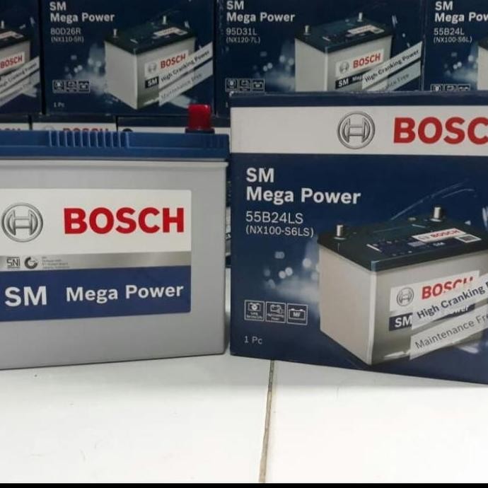 TERMURAH - Aki CRV/ Aki HRV/ Aki Innova Bensin/ Bosch MF NS60LS/ NS 60 LS/55B24LS