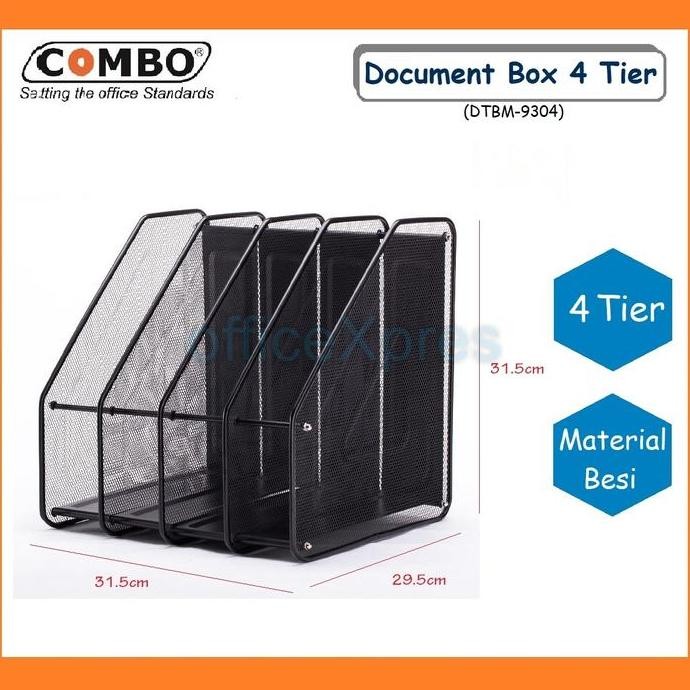 

TERMURAH - Rak Box File Kantor 4 Tier / Rak Dokumen layer / Document Rack / File