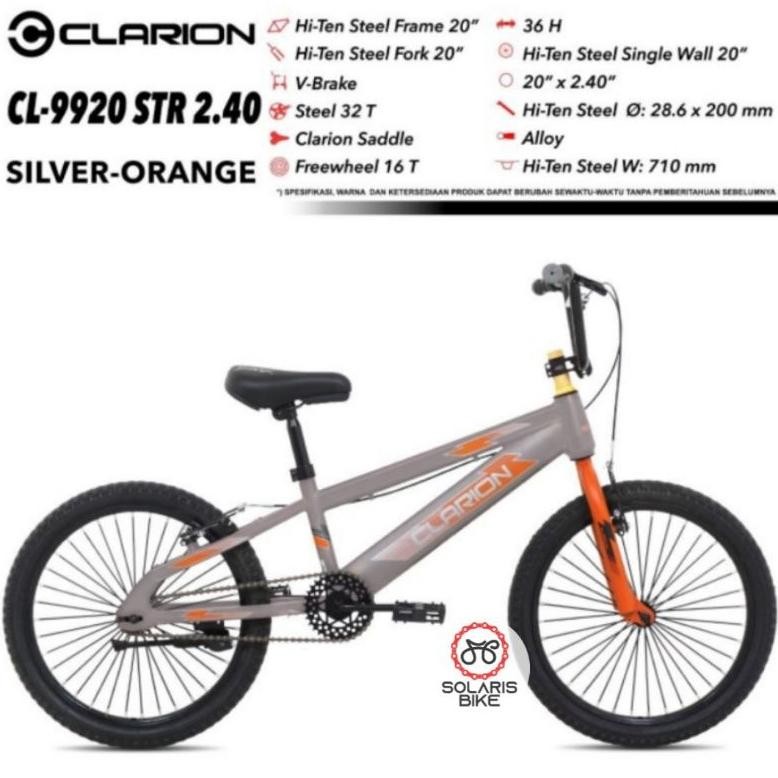 Sepeda Anak BMX 20 Inch Morison Clarion 8125 HX