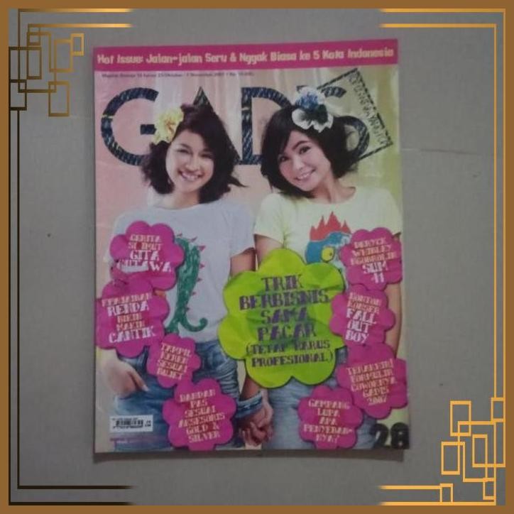[ABK] MAJALAH GADIS NO.28 NOVEMBER 2007