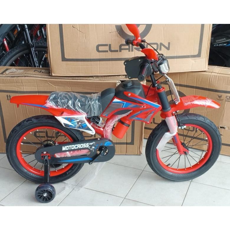 Sepeda Anak / KIDS BIKE BMX 12" / 16" / 18" CLARION MODEL MOTORCROSS