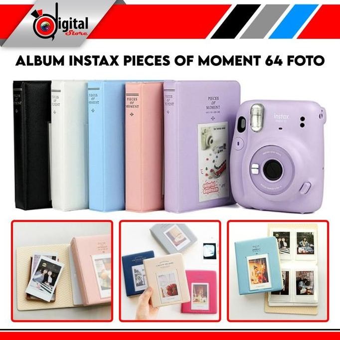 Album Instax Pieces of Moment 64 Foto - Instax mini Album 64 Foto