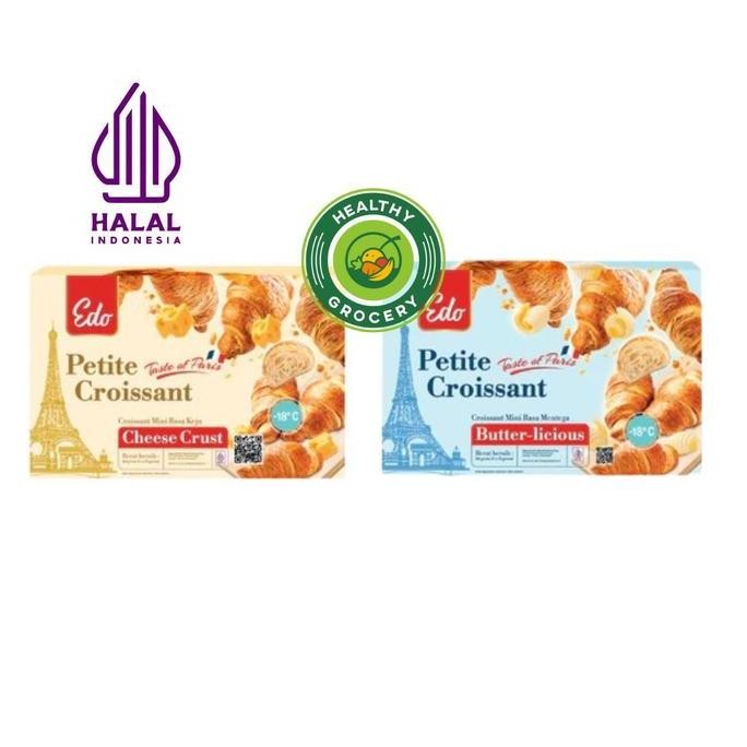 

~@~@~@~@] Edo Petite Croissant Cheese Crust 66gr / Edo Petite Croissant Butter-Licious 66gr