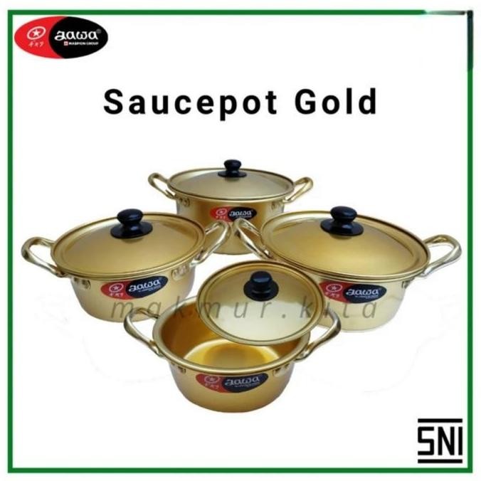 *:*:*:*:*] Panci Emas Gold 20cm Jawa Maspion Panci Ramen Korea 20cm
