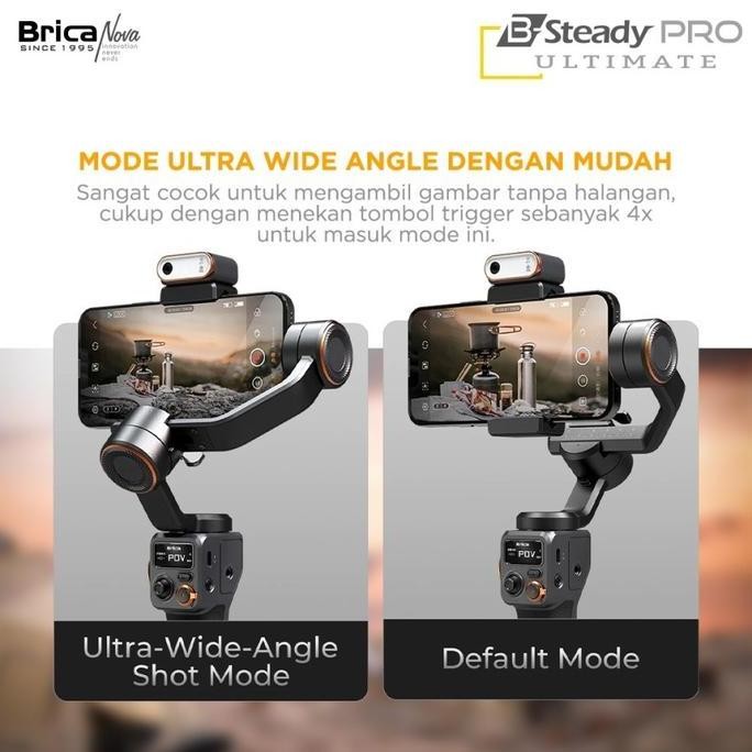 Brica B-Steady Pro Ultimate - 3 Axis Gimbal Brica Steady Pro Ultimate New Stok