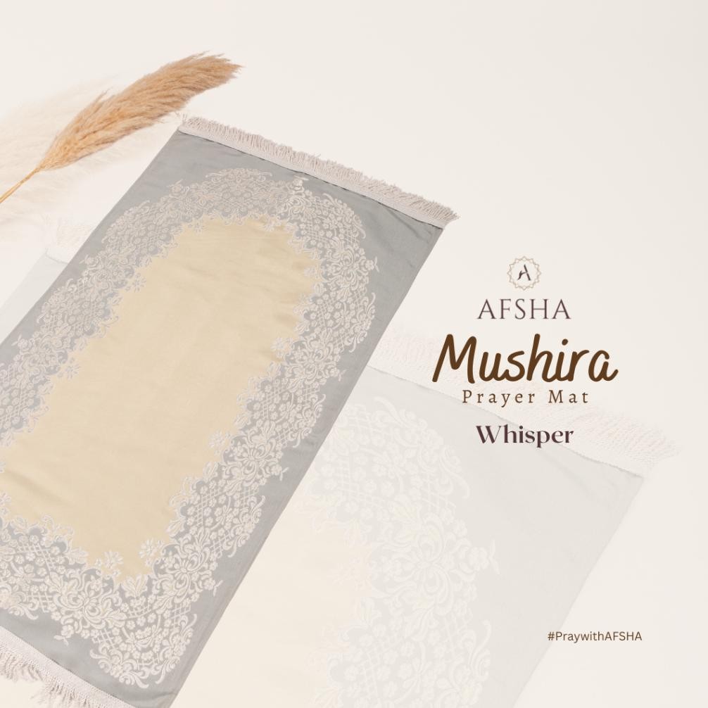SEMPOL Mushira Prayer Mat Sajadah Premium Afsha