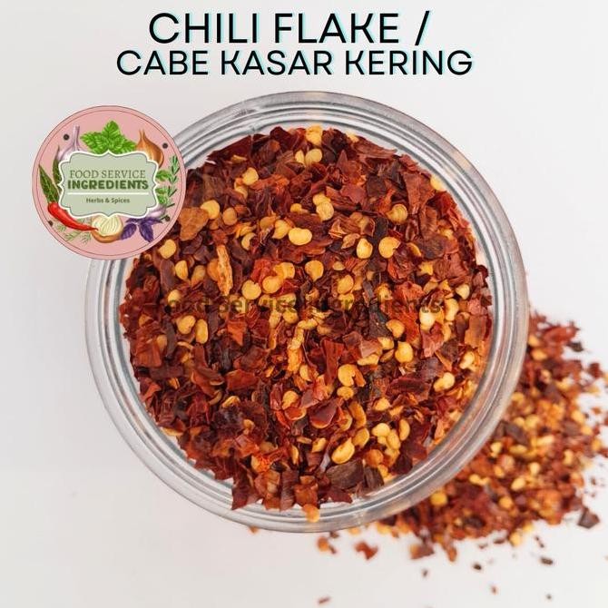 

+++++] Chili Flake 500gram / Cabe Kasar
