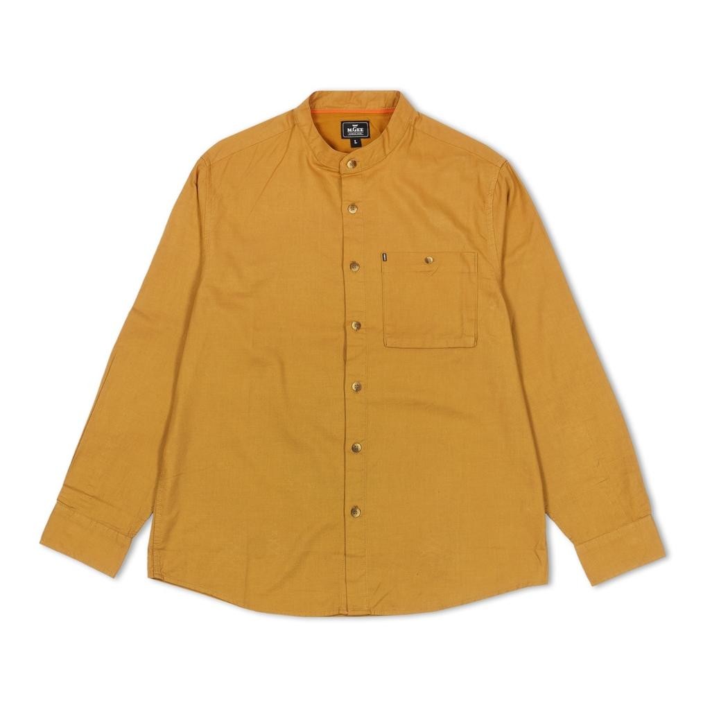 SEMPOL M.Gee Kemeja Koko Mgee Baju koko Terbaru Arkan C007 Yellow