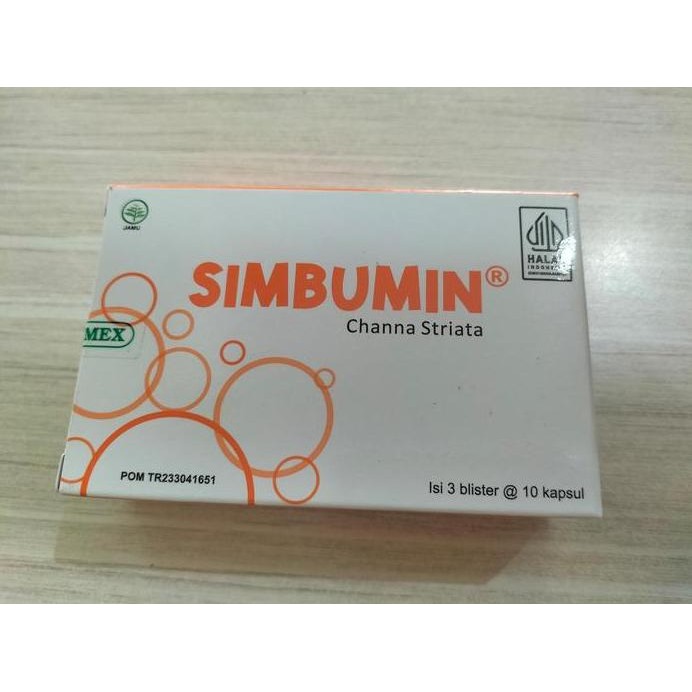 

Terlaris Simbumin Vitamin Extra Ikan Gabus/ Extra Channa Striata 1 Strip Isi 10 Kapsul