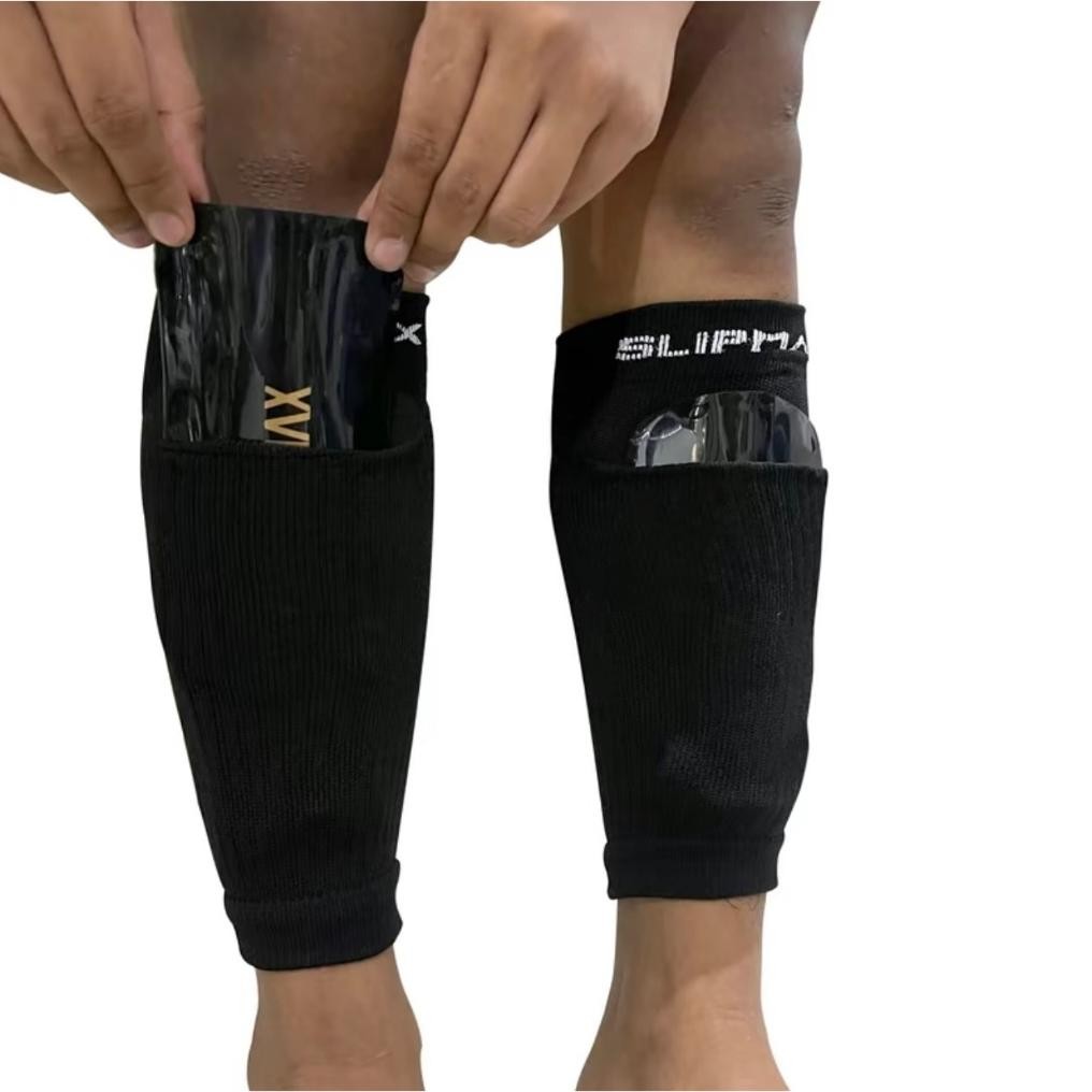 AsT SLIPMAX Sarung Deker - Squad Football  Leg Sleeve -  Kaos Kaki Sambung Buat Deker