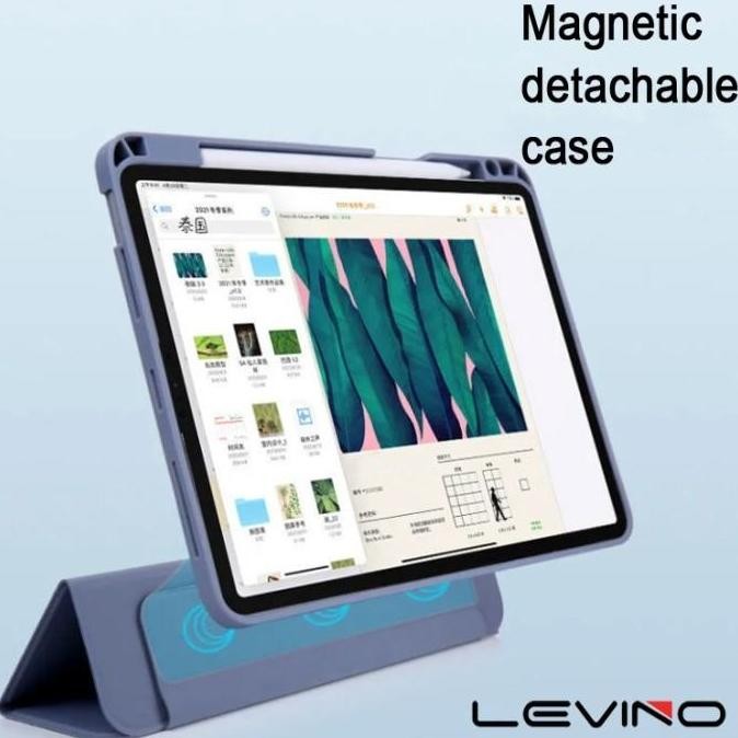 iPad Case LEVINO Detachable Magnet Case for iPad Pro 11"/Gen 9 10.2"