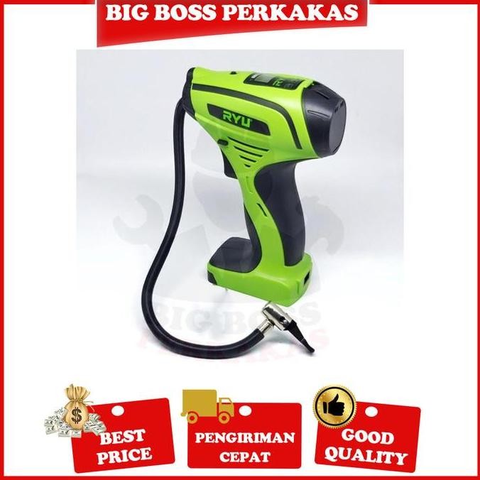 TEKIRO RYU RCC12 POMPA ANGIN BAN MOBIL DC MINI AIR COMPRESSOR 12V