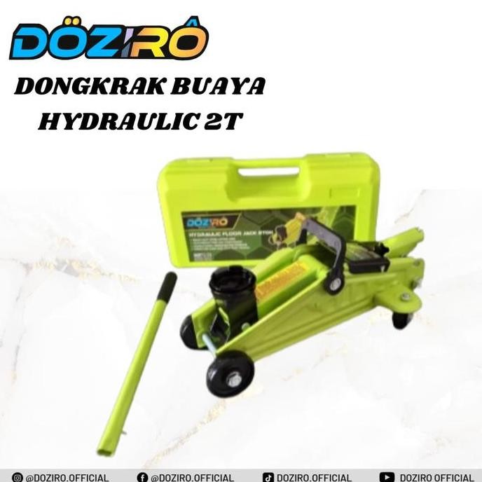 DONGKRAK BUAYA 2 TON HIDROLIK FLOOR JACK 2TON MOBIL