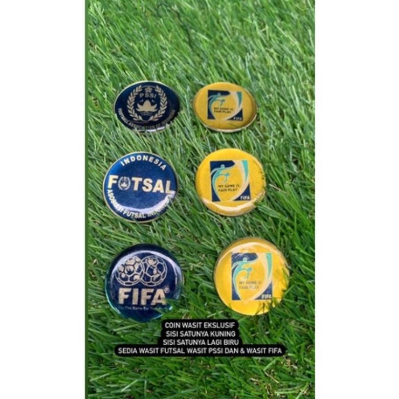 AsT koin tos wasit koin wasit Referee coin Futsal PSSI FIFA