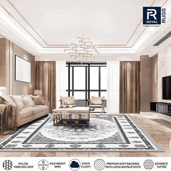 Sale Karpet Premium Jumbo Bespoke Moroccan 300X400 Cm Permadani Ruang Tamu Carpet Turkey Bulu Lantai