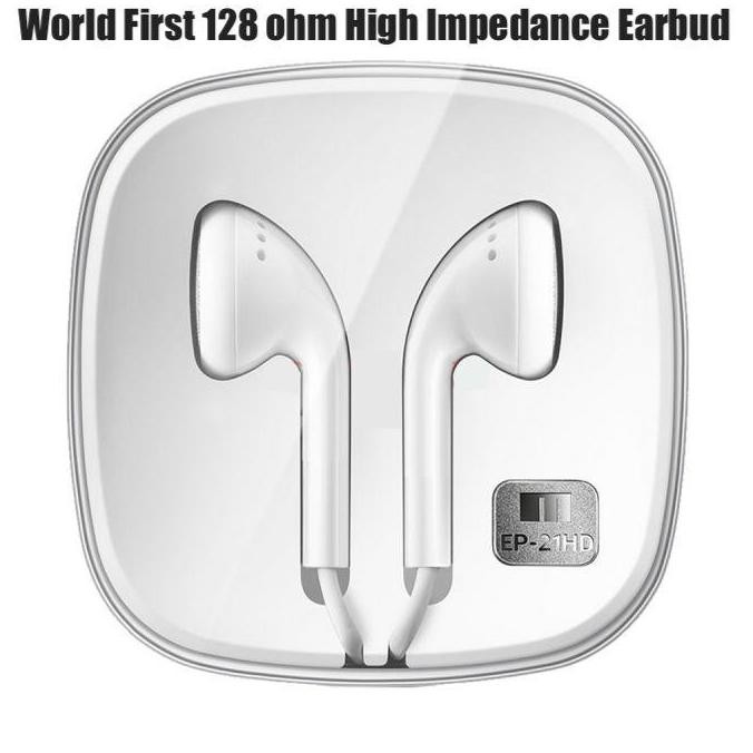 BARU CLASSICAL HIFI HEADSET MEIZU EP-21HD 128 OHM HIGH IMPEDANCE EARBUD
