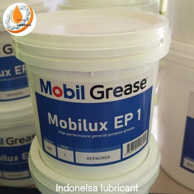 MOBILUX EP 1 MULTIPURPOSE GREASE NLGI 1 PAIL 1KG
