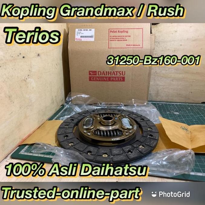 Kopling Grandmax Rush Terios 100% Asli Daihatsu 31250-Bz160-001 Hemat