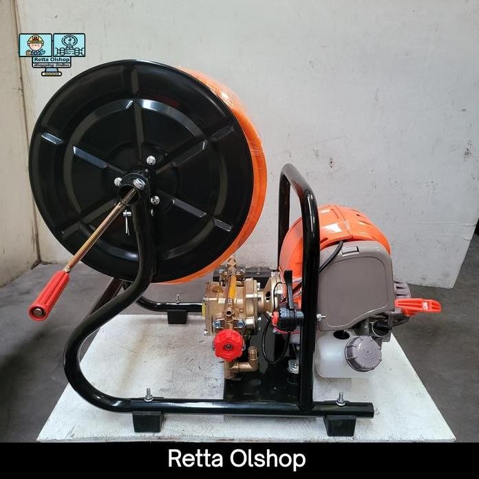 

Terlaris Portable Power Sprayer Yamamoto Tipe P898 Hr Mesin 4 Tak Lengkap Gulungan Selang Dan Selang Panjang 50 Meter Komplit Siap Pakai Cocok Untuk Pembersihan Kandang Mesin Cuci Motor Cuci Mobil Penyirman Pestisida Hama Dan Pupuk