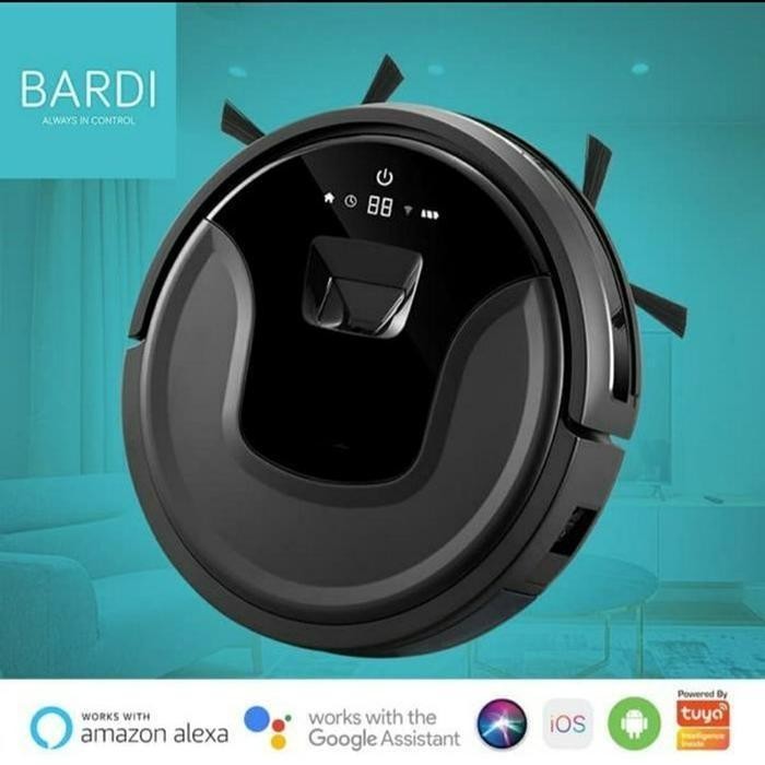Bardi Smart Robot Vacuum Mopping Cleaner (Sapu Pel Lantai Otomatis) Original Dan Terpercaya