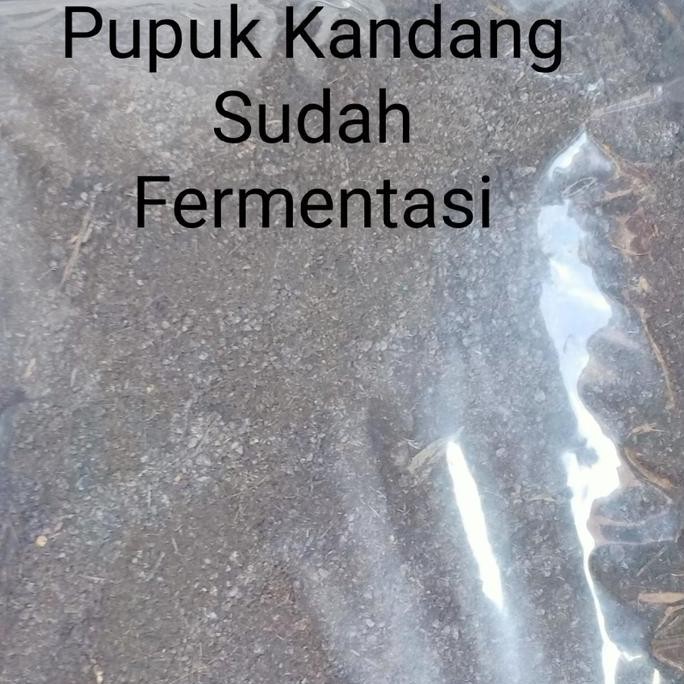 

Terlaris Pupuk Kandang Ori Kohe Kambing Fermentasi -+ 3Kg