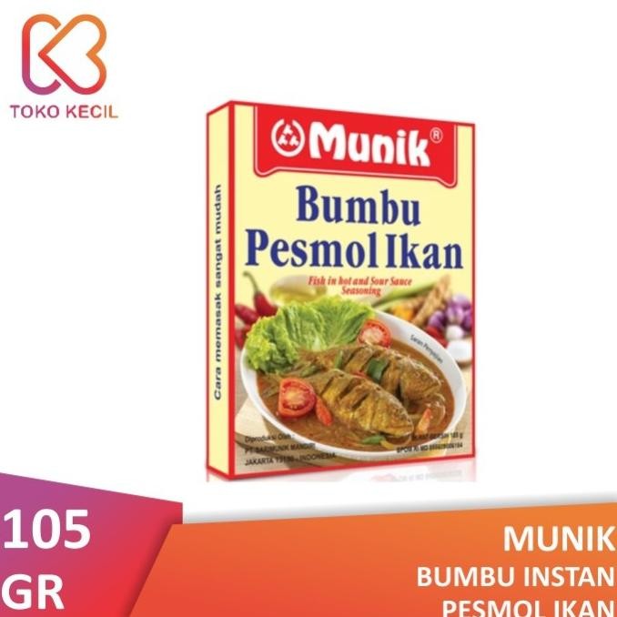 

{{{{{{] Munik Bumbu Pesmol Ikan 105gr