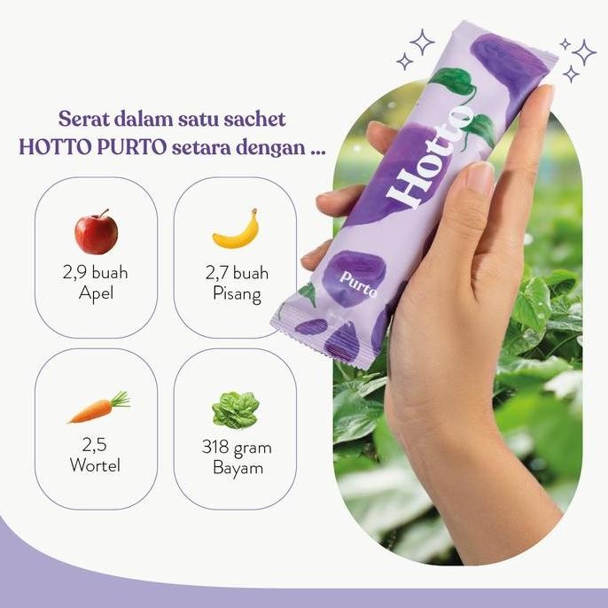 

Sale Hotto Purto Multigrain With Purple Potato 3 Pouch (48 Sachet)