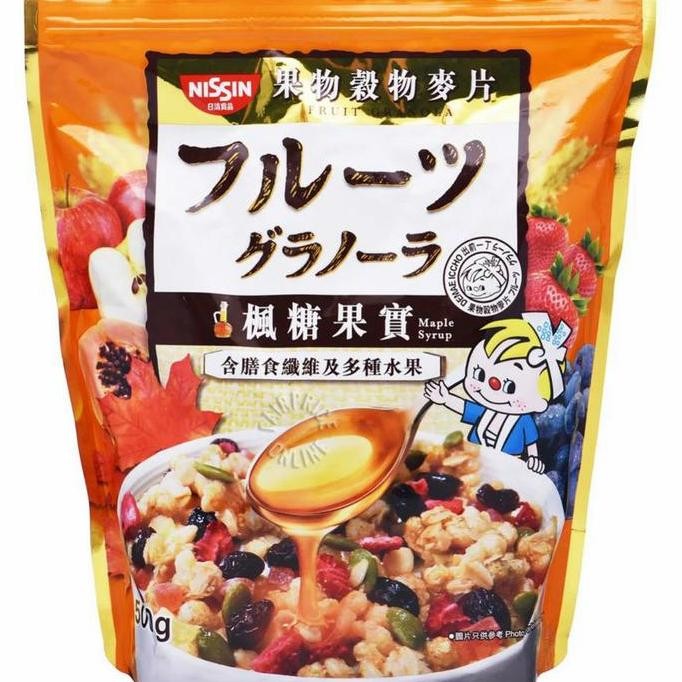 

Grosir Nissin Premium Granola Maple Syrup 500G