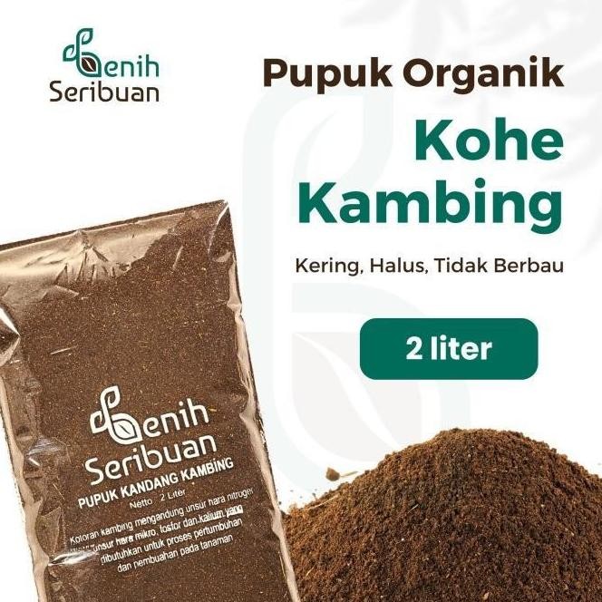 

Terlaris Pupuk Kandang Media Tanam Organik Kohe Kambing 2 Liter Murni (Sku Bb)