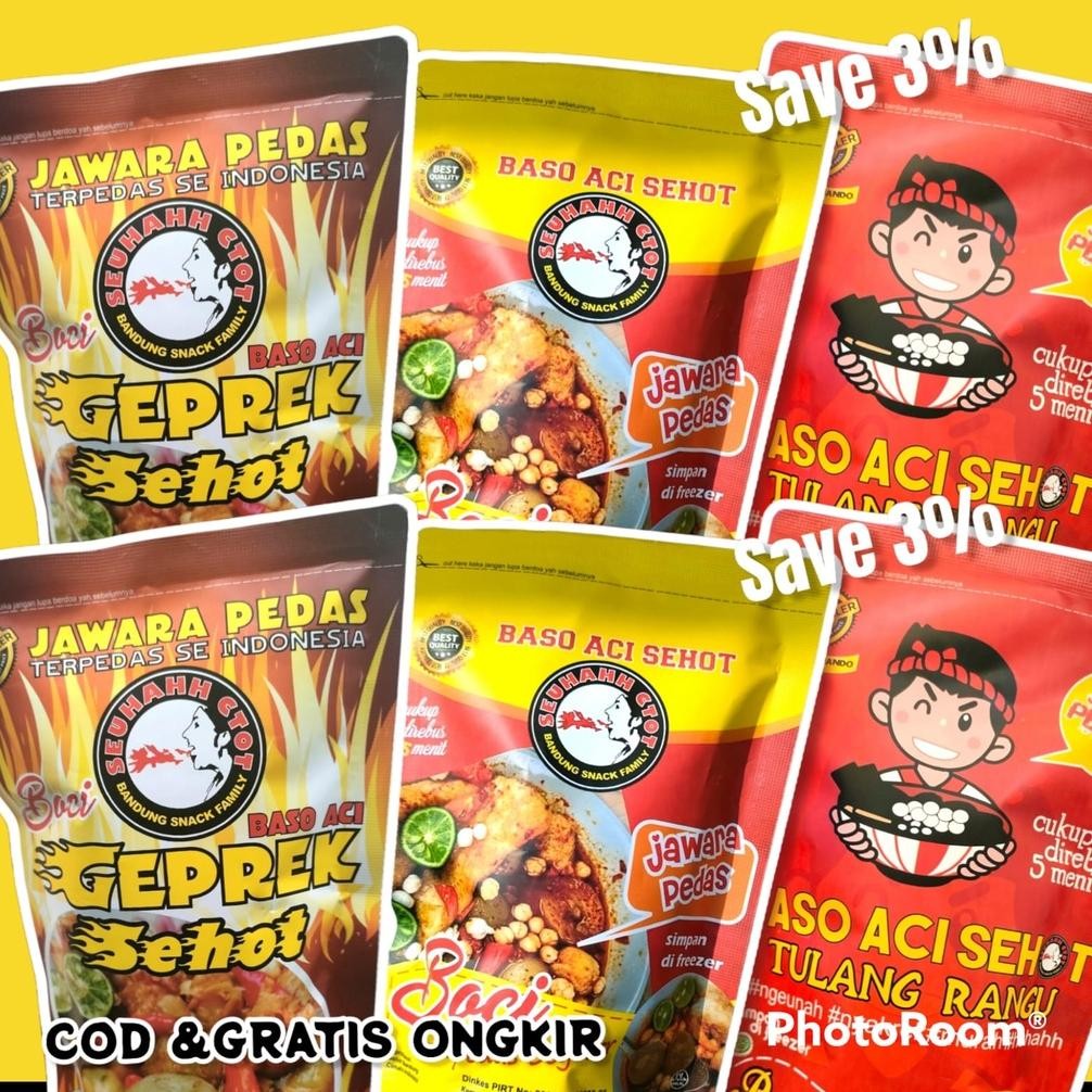 

SEHOT - PAKET BUNDLING 6 BOCI, GEPREK, BOCITUR