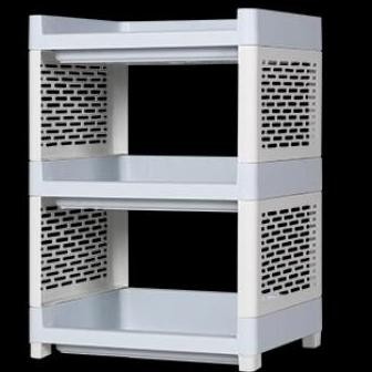 Olymplast Rak susun plastik/rak buku/rak serbaguna-RSO pastel Termurah