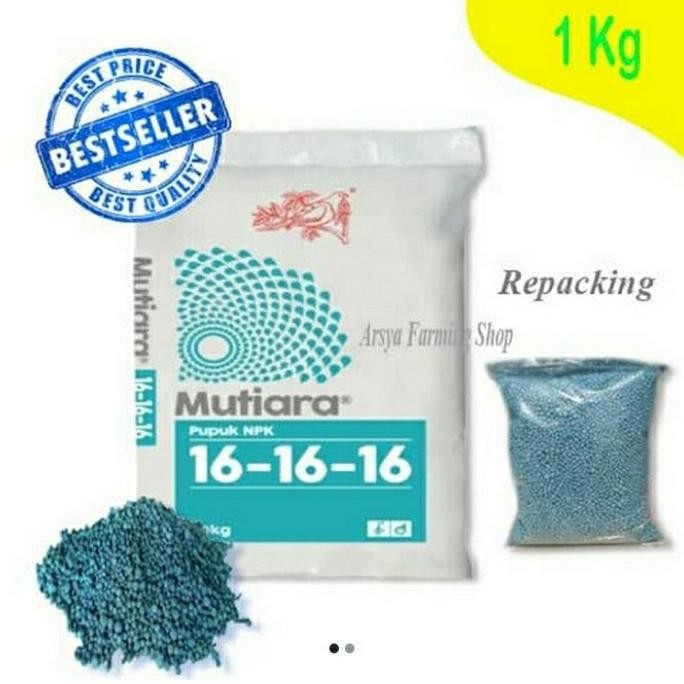 

Terlaris Pupuk Npk Mutiara 16 16 16 1000Gram