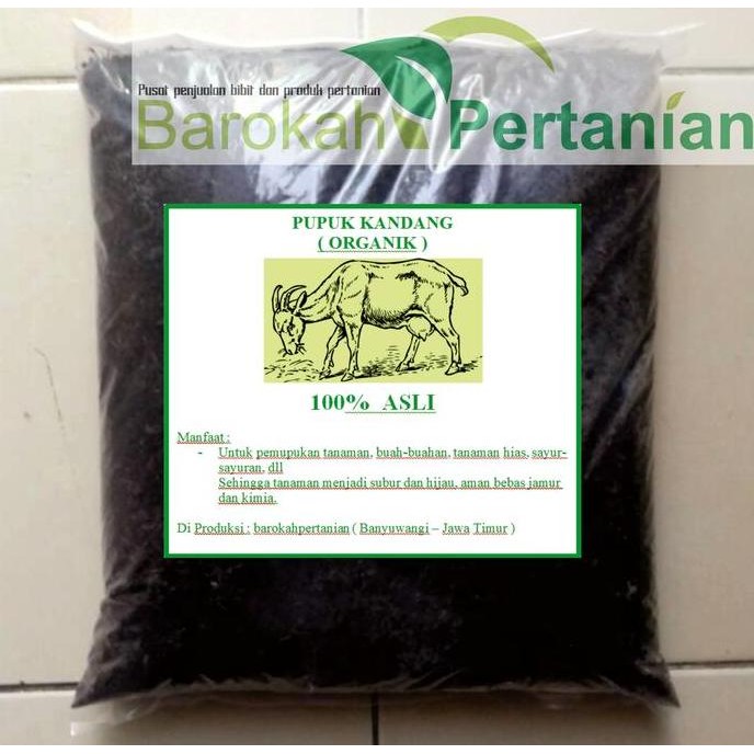 

Terlaris Pupuk Kandang Original Super ( Kotoran Kambing )