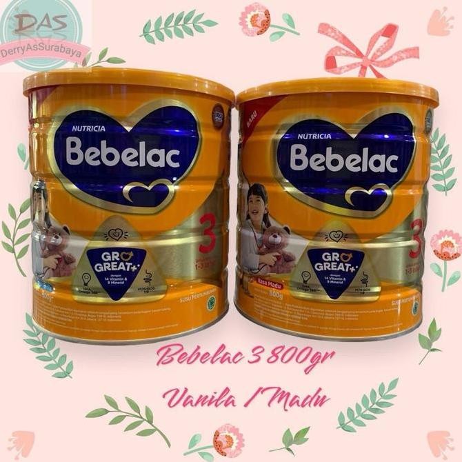

BARU BEBELAC 3 VANILLA MADU 800GR