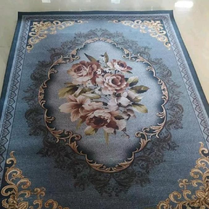 Grosir Karpet Lantai Impor Ruang Tamu Jumbo Besar Motif Klasik 2