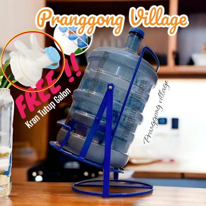 RGT / FREE KRAN TUTUP GALON / RAK GALON PRAKTIS / RAK GALON TUANG Besi Termurah