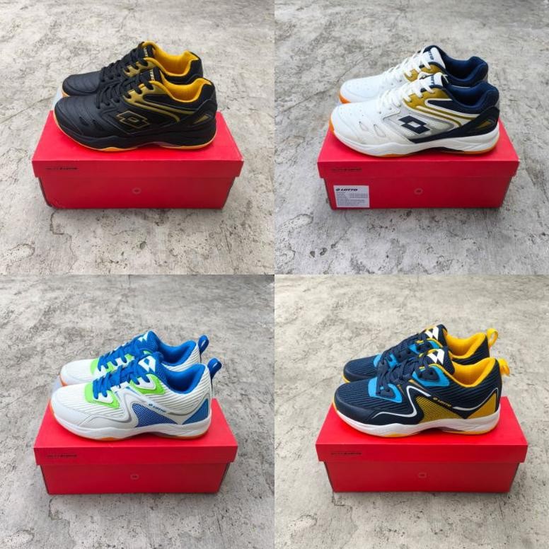 Sepatu Bulutangkis Pria LOTTO BADMINTON ORIGINAL