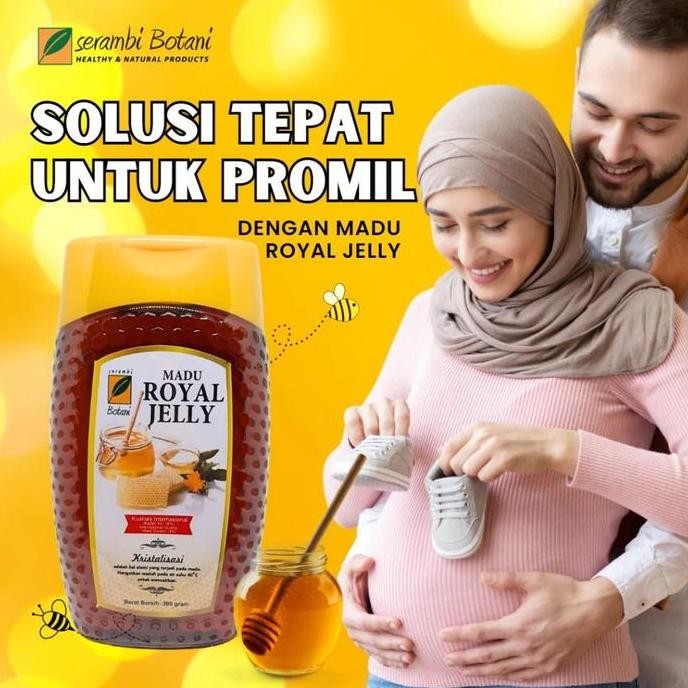 

BARU MADU ASLI MURNI ROYAL JELLY 500GR SERAMBI BOTANI STANDAR INTERNASIONAL
