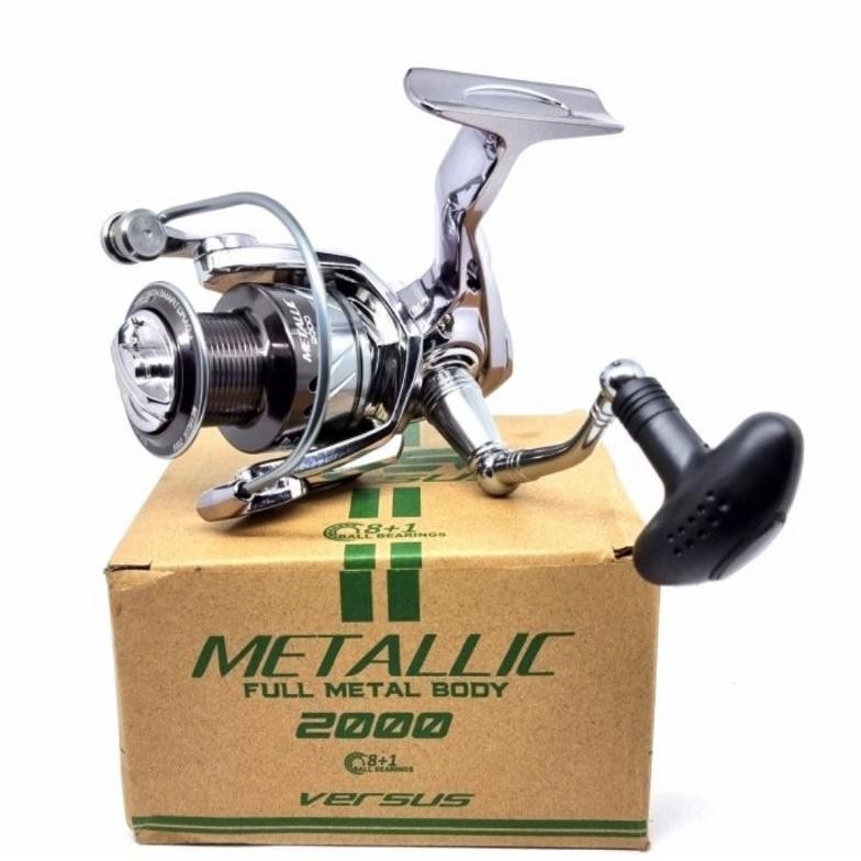 Reel Versus Metallic 2000 3000 4000 Power Handle Full Metal Body