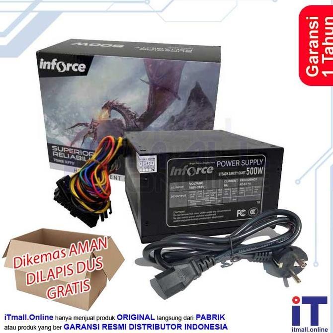 Power Supply Komputer PSU Power Supply 500w Inforce Superior