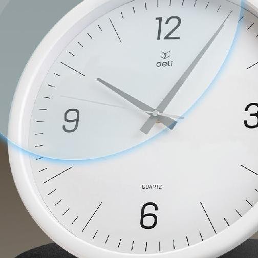 Murah Deli Jam Dinding Minimalis / Wall Clock Putih 900XS Non COD