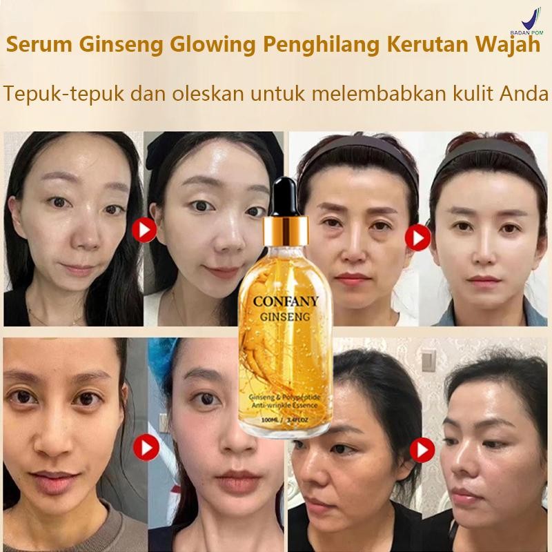 Bpom Serum Ginseng Anti Kerut Ginseng Serum Anti Aging Dan Mencerahkan Serum Ginseng Glowing Ginseng