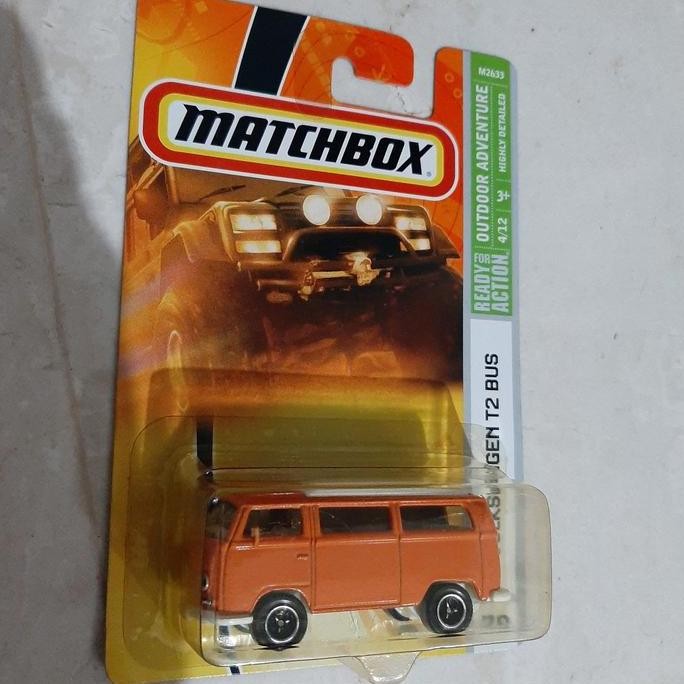 matchbox volkswagen t2 bus oren