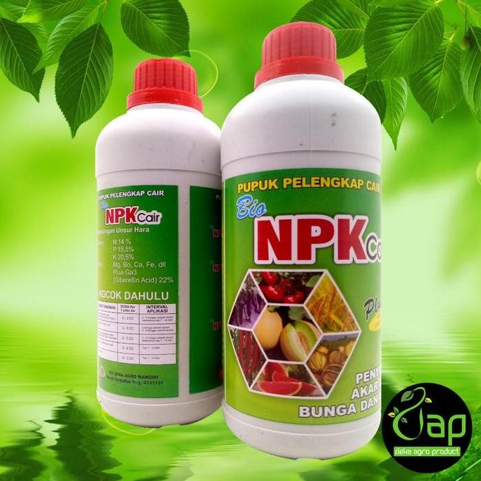 

Terlaris Pupuk Pelengkap Cair Bio Npk Plus 500Ml - Nutrisi Untuk Tanaman - Bunga, Penyubur