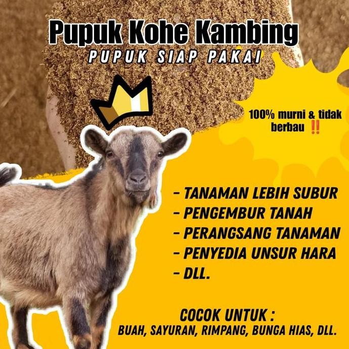

Terlaris Pupuk Kandang Kambing Murni